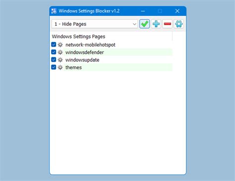 Download Windows Settings Blocker