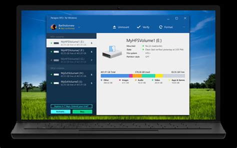 Paragon HFS+ for Windows