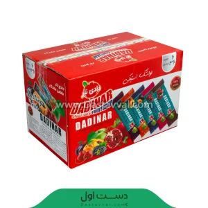 لواشک استیکی اسلایدی دادی نار کارتن 216 عددی