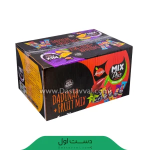 لواشک استیکی میکس دادی نار کارتن 144 عددی