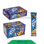 لواشک استیکی رزطلا مدل رز فروت طرح رانی - کارتن (6 بسته 30 عددی)