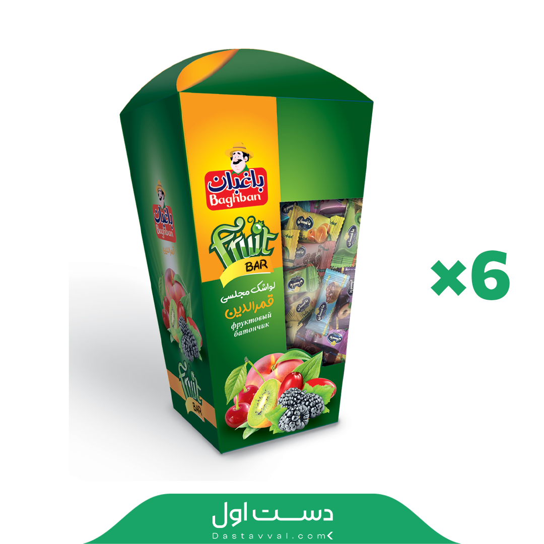 لواشک مجلسی کادوئی - 6 بسته در کارتن