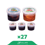 میوه فرآوری شده سطلی باغبان-27بسته در کارتن