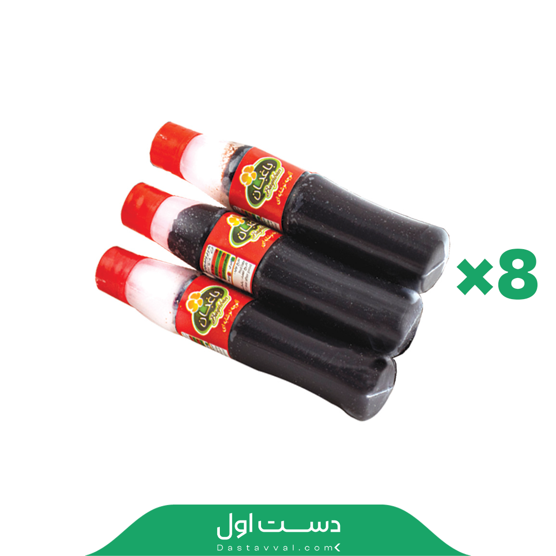 آلوچه نوشابه ای باغبان-8 بسته در کارتن