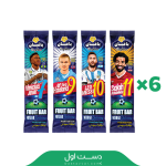 لواشک استیکی فوتبالی-6 بسته در کارتن