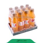 آبمیوه تک نفره امیر طعم هلو - 12 تایی