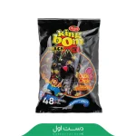 آبنبات چوبی کینگ بم مشکی آدامس دار پاکتی آرسوی