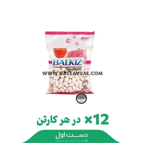 شکر پنیر پاکتی با طعم گل محمدی ۲۵۰ گرمی