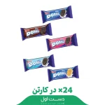 دربیس 6 عددی کاکائو با کرم وانیلی - کارتن ۲۴ تایی