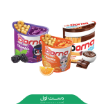 بیسکو (پرتقالی,شاه توت,شکلات) درنا