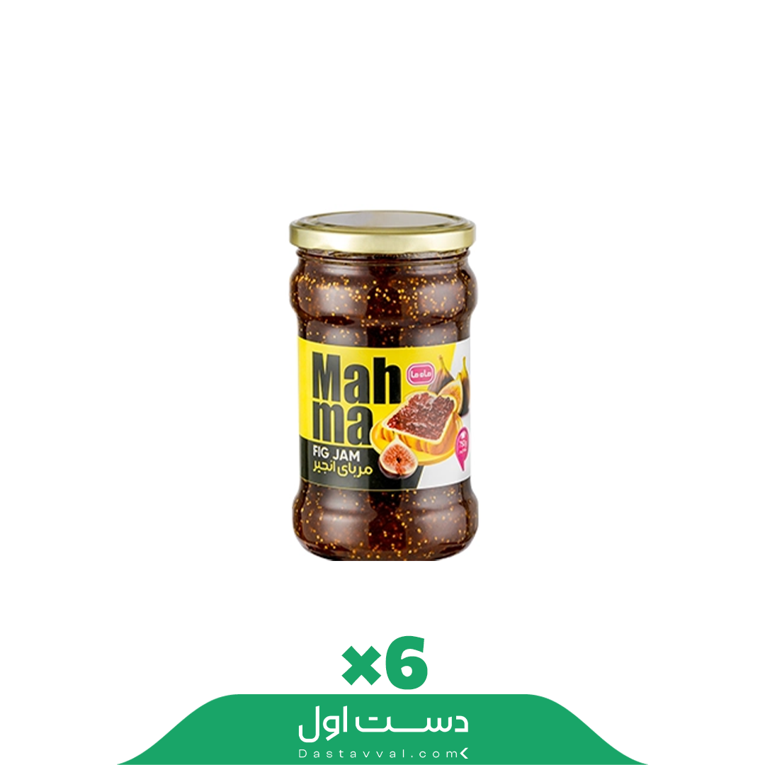 مربای انجیر خانواده ماه ما کارتن 6تایی