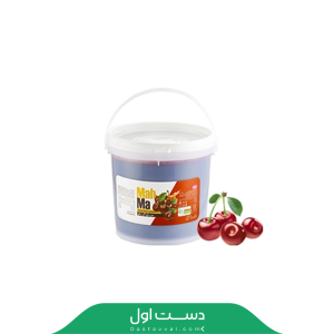 مربای آلبالو سطلی قنادی ماه ما 5کیلویی