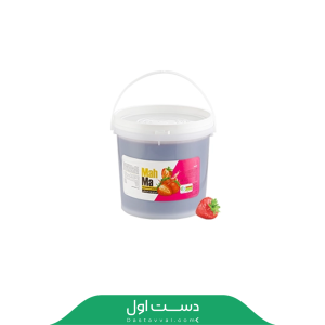 مربای توت فرنگی سطلی قنادی ماه ما 5کیلویی