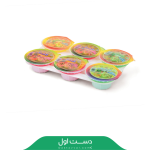 ژله 6 تایی شانه ای افشنگ