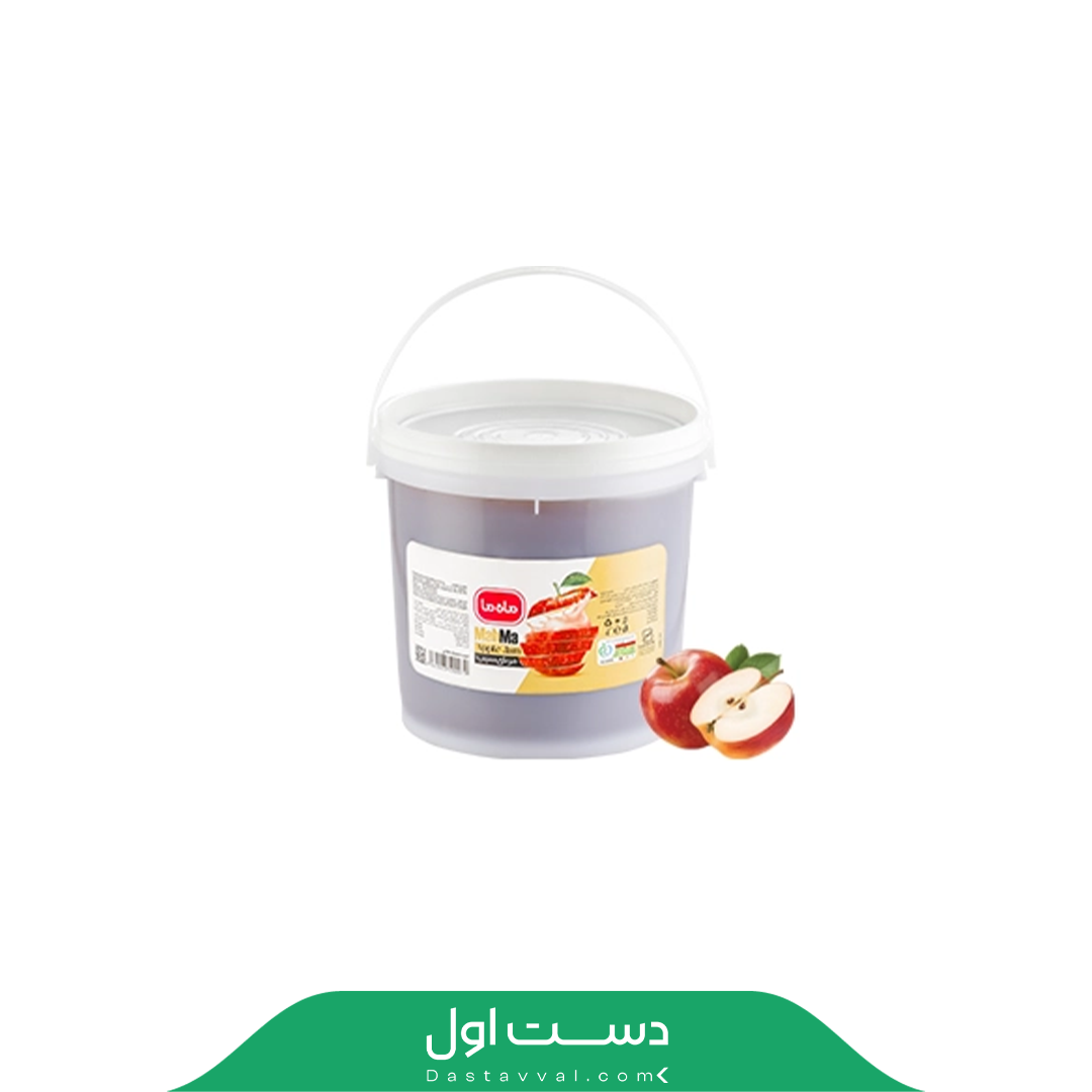 مربای سیب سطلی قنادی ماه ما 5کیلویی