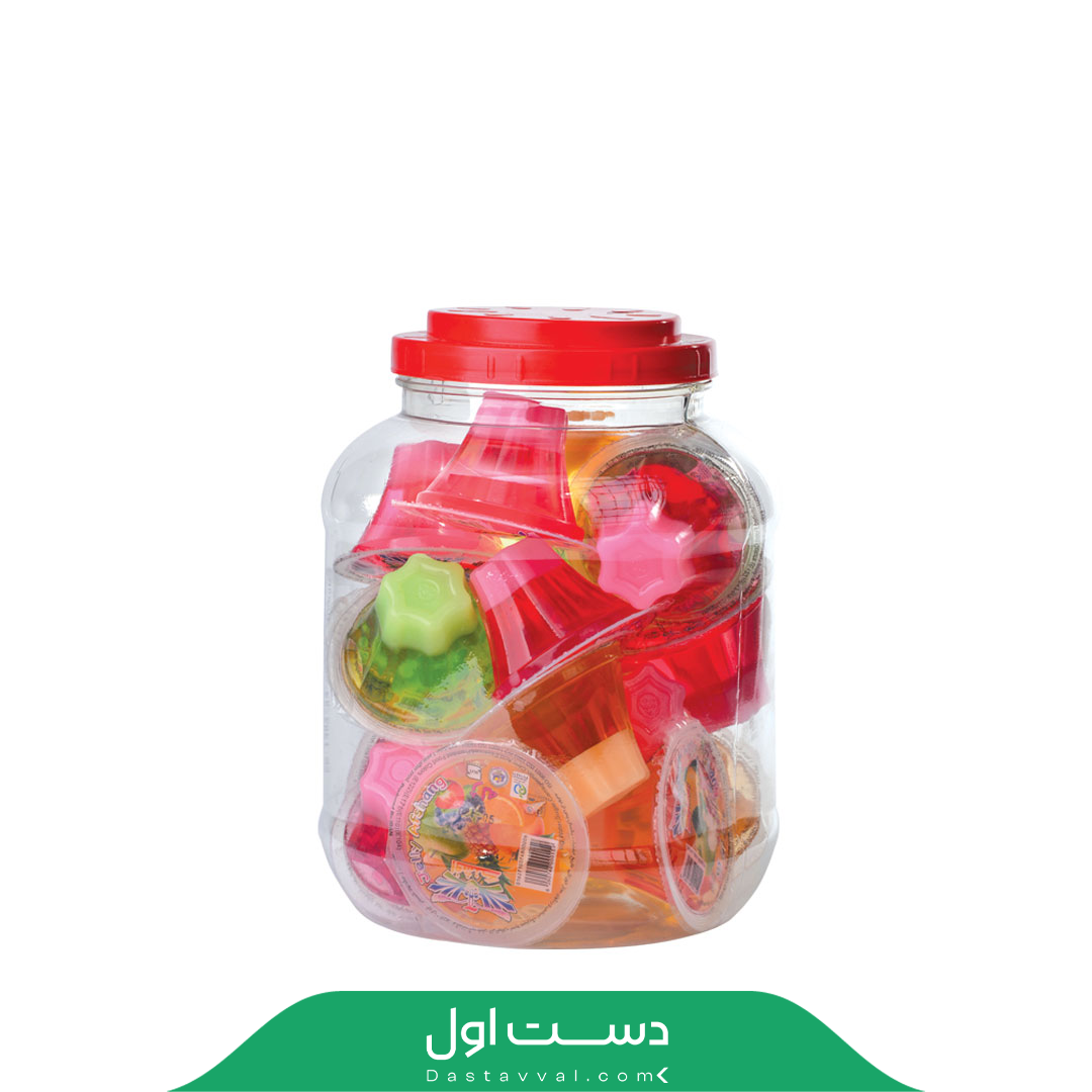 ژله 2 رنگ دربدار افشنگ