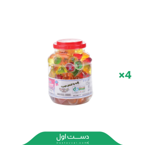 ژله 140 عددی دربدار افشنگ کارتن 4تایی