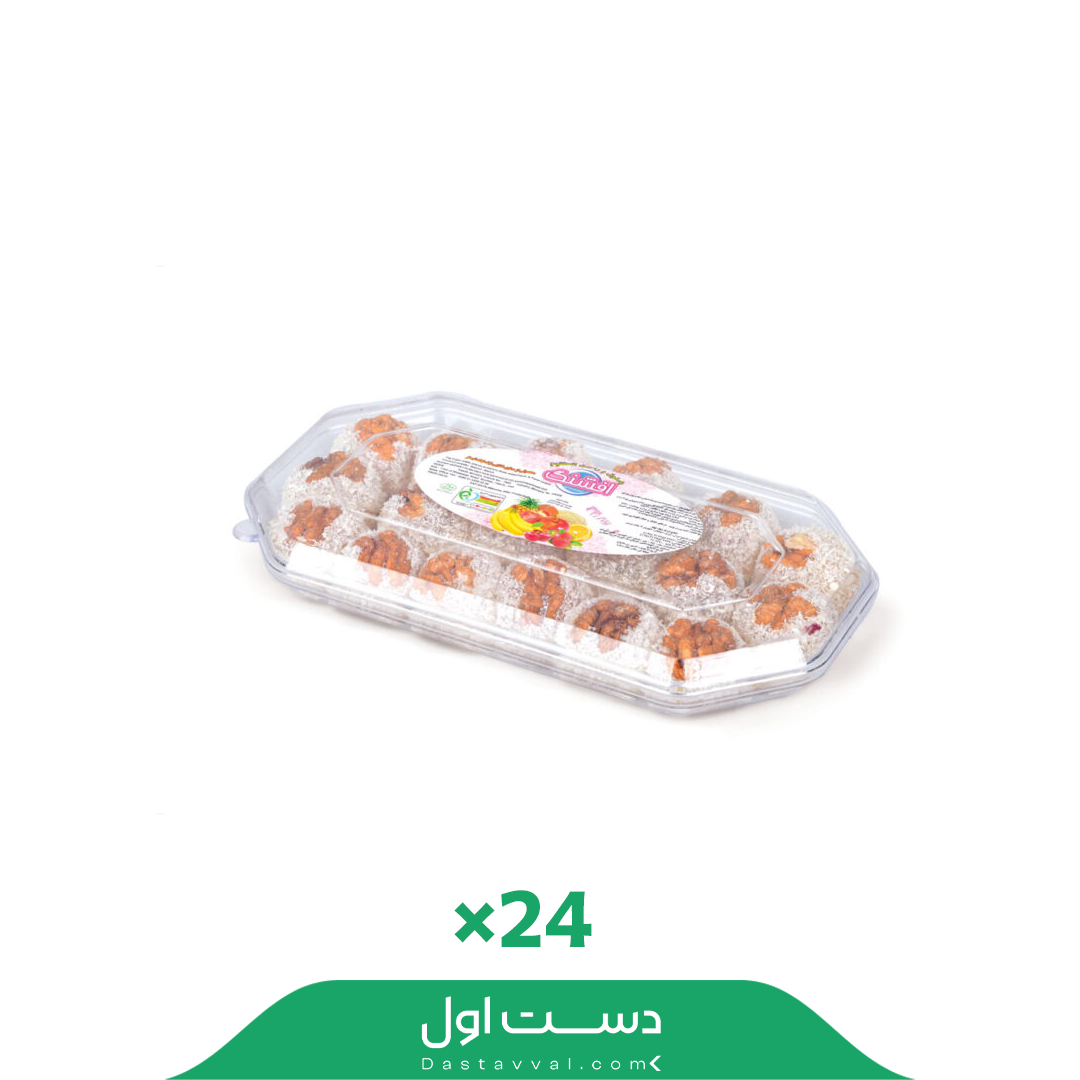 باسلوق دوپر صدفی افشنگ کارتن 24تایی