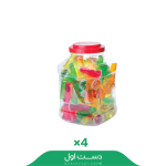 ژله 90 عددی چهارگوش افشنگ کارتن 4تایی