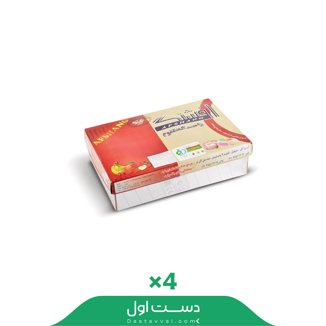 راحت الحلقوم فله افشنگ کارتن 4تایی