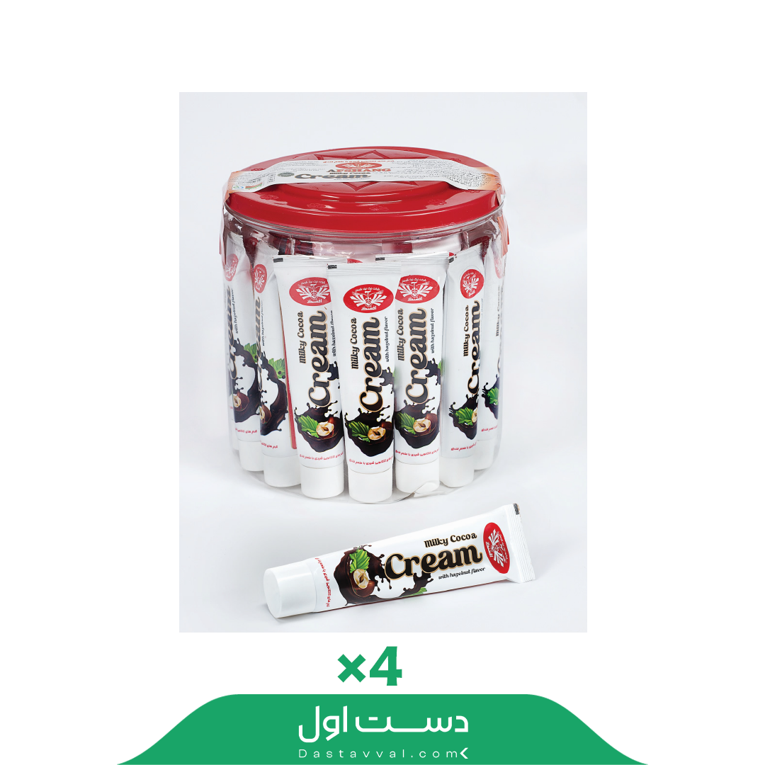 شکلات تیوپی افشنگ کارتن 4تایی