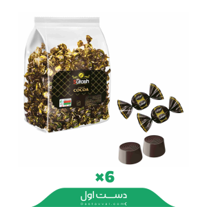 شکلات تلخ مغزدار طرح روتانا سوتاش کارتن 6تایی