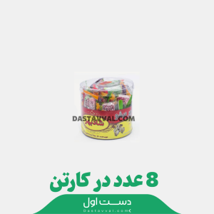 راحت الحلقوم بشکه ای شادبهر کارتن 8 تایی