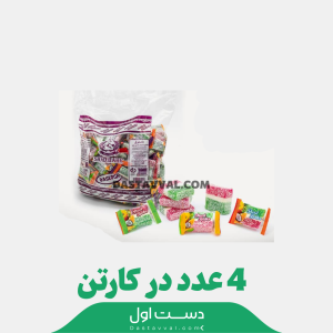 راحت الحلقوم پرچمی شادبهر کارتن 4 تایی
