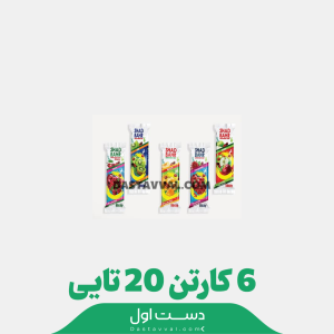 لواشک استیکی شادبهر کارتن 6 تایی